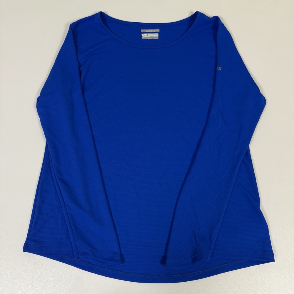 Columbia Women's Long Sleeve Tee - Blue